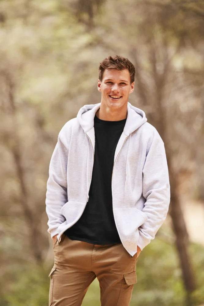 Kapuzen Sweatjacke