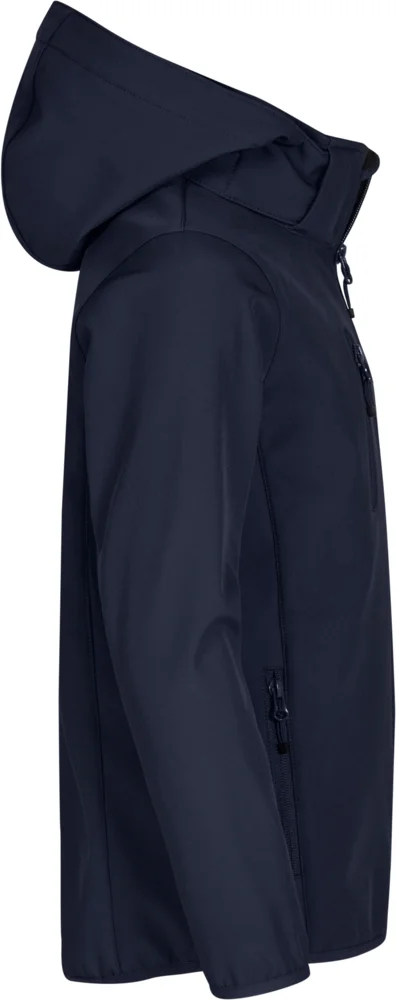Kinder 3-Lagen Kapuzen Softshell Jacke