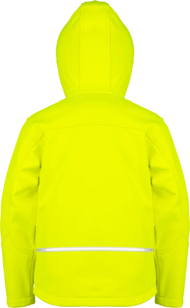 Kids' 3-Layer Softshell Hooded Jacket