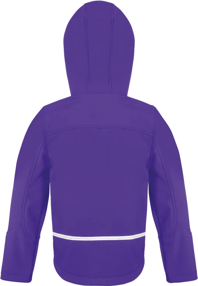 Kids' 3-Layer Softshell Hooded Jacket