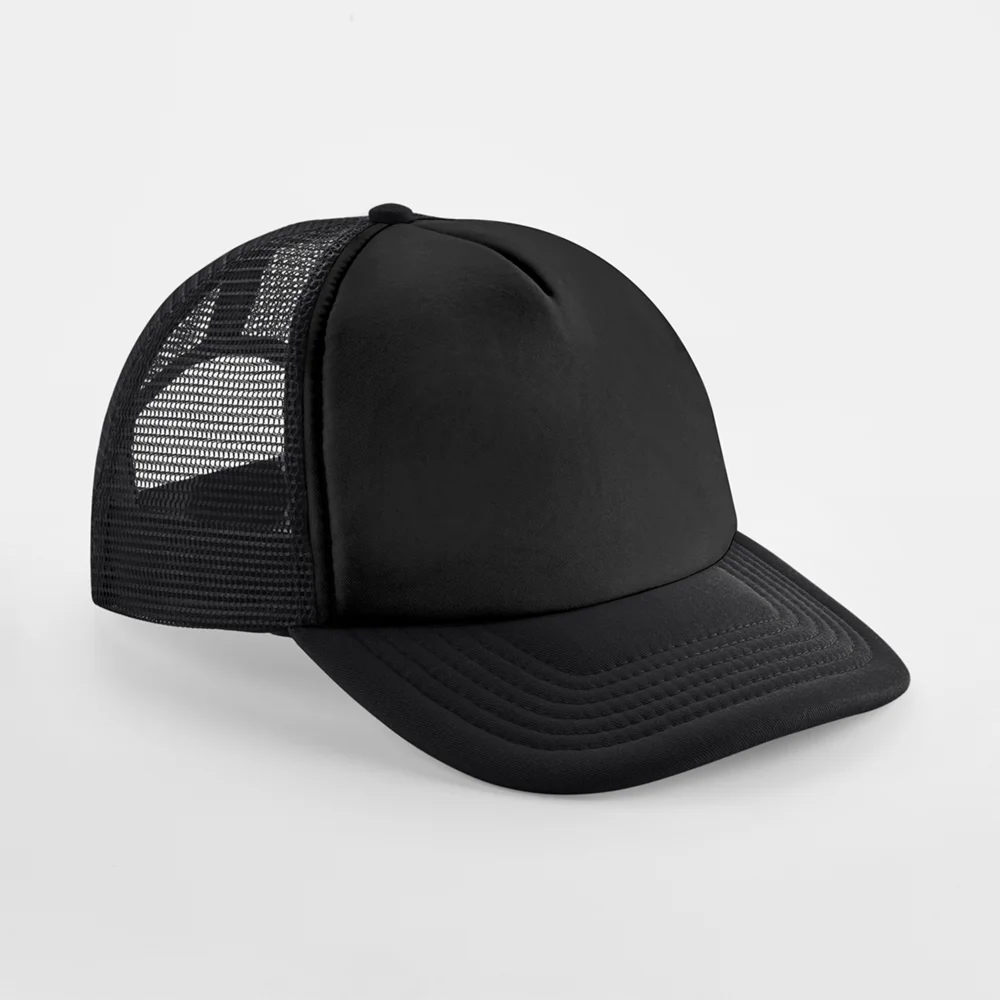Kinder 5 Panel Polyester Mesh Kappe