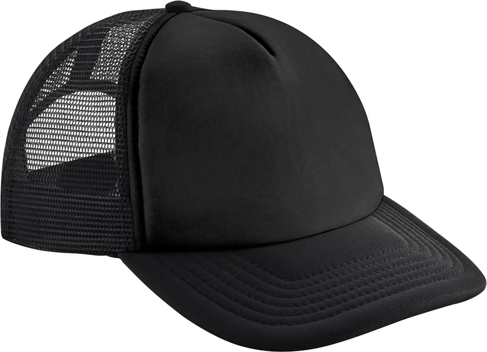 Kinder 5 Panel Polyester Mesh Kappe