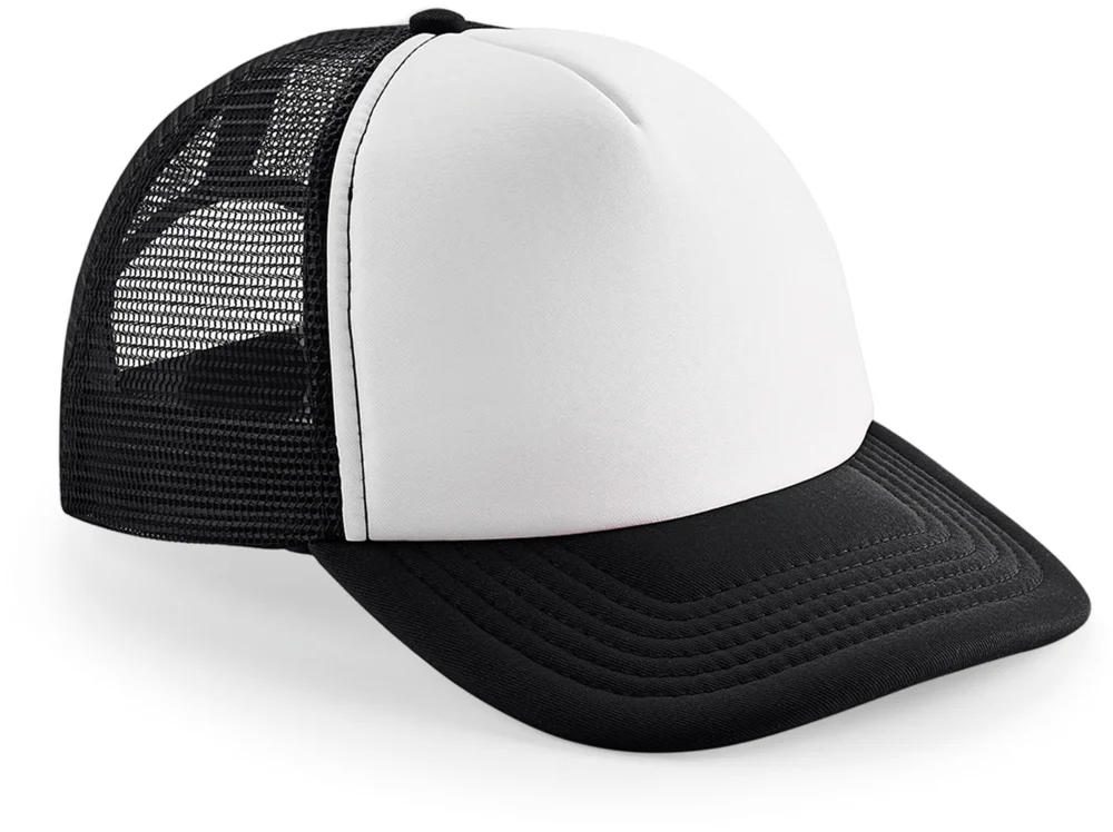 Kinder 5 Panel Polyester Mesh Kappe