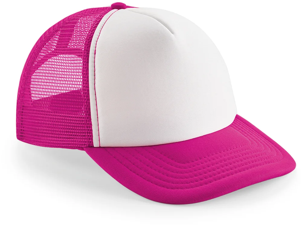 Kinder 5 Panel Polyester Mesh Kappe
