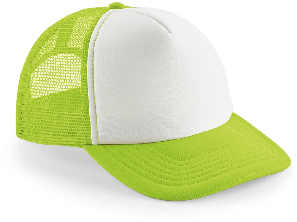 Kinder 5 Panel Polyester Mesh Kappe