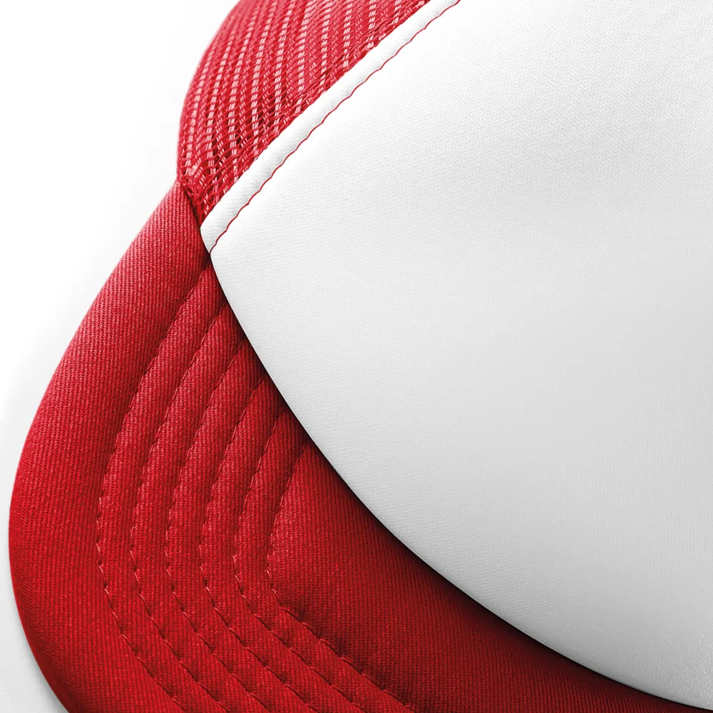 Kinder 5 Panel Polyester Mesh Kappe