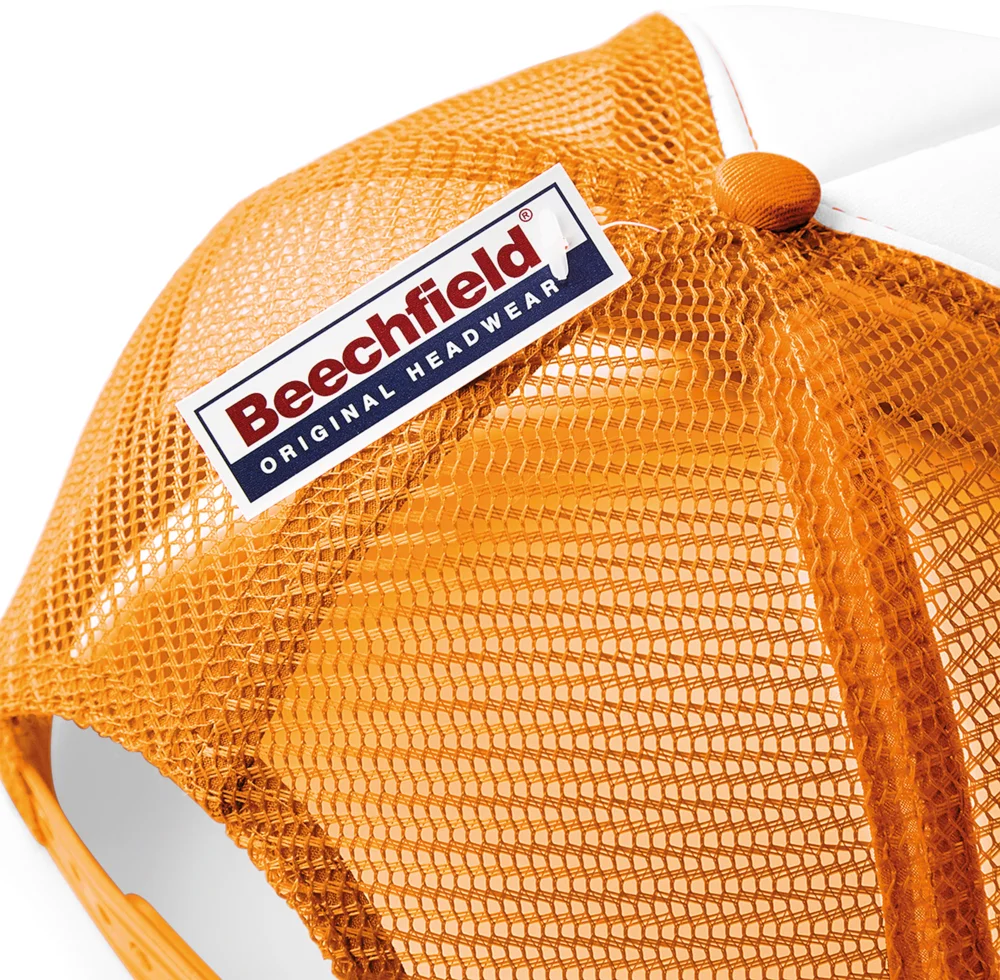 Kinder 5 Panel Polyester Mesh Kappe