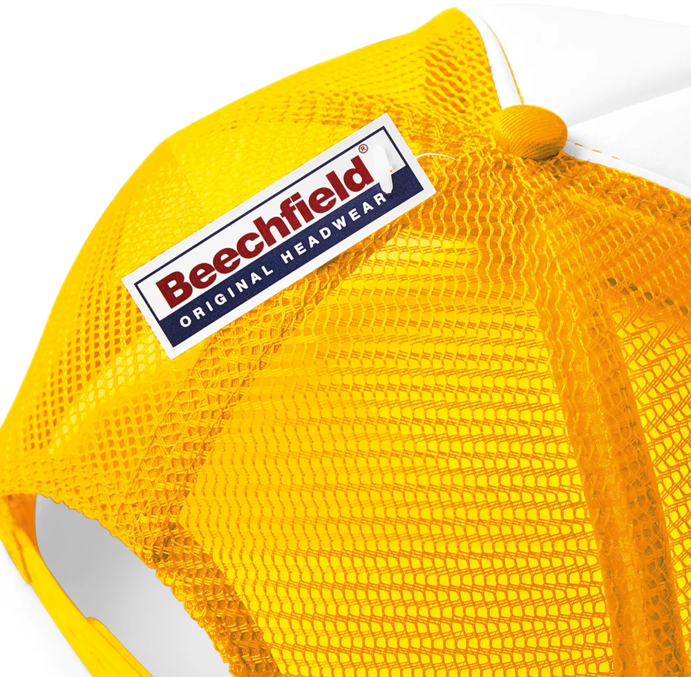 Kinder 5 Panel Polyester Mesh Kappe