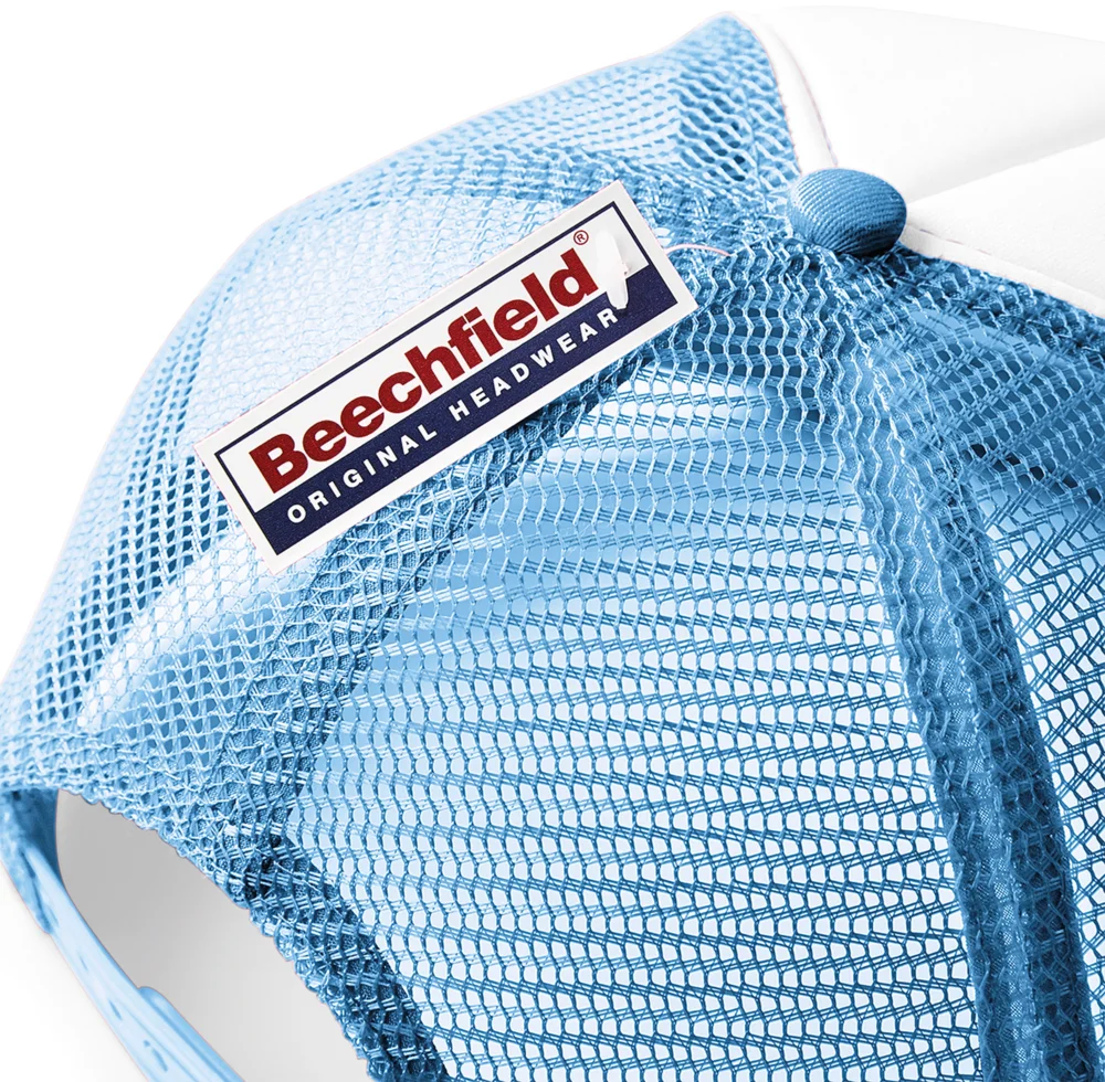 Kinder 5 Panel Polyester Mesh Kappe