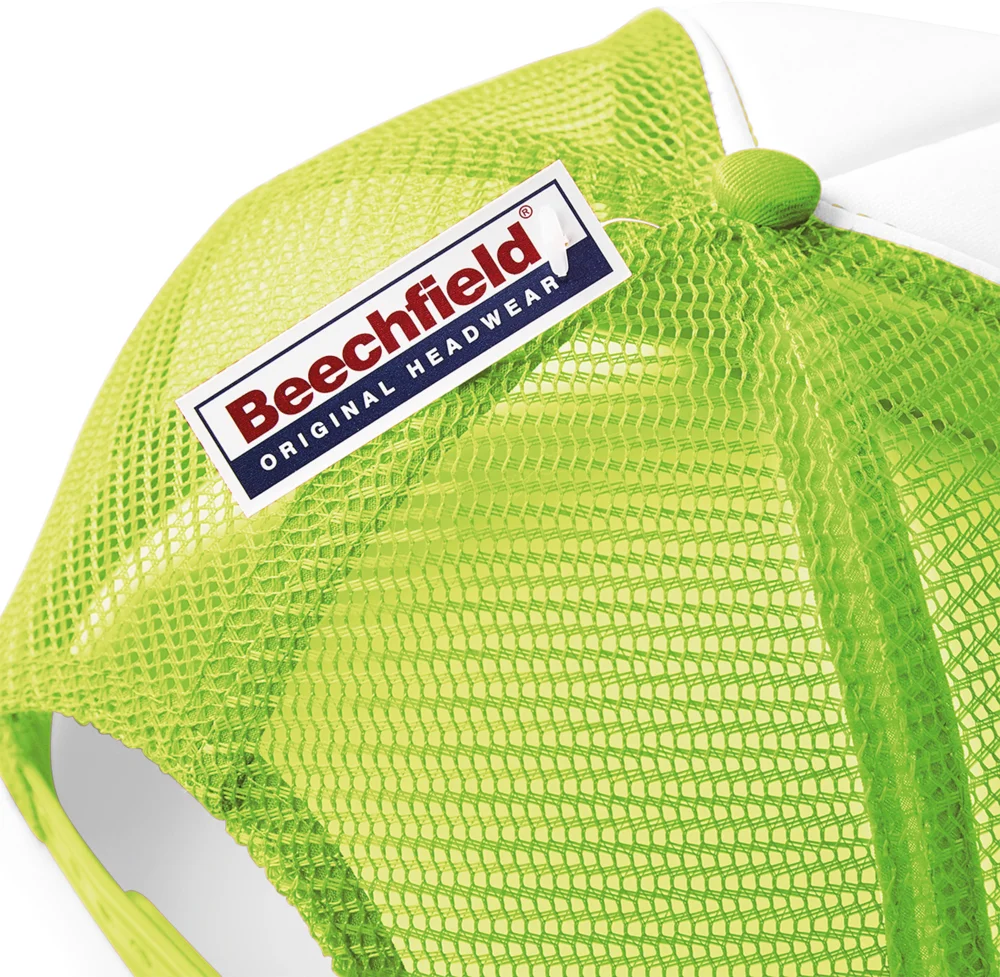 Kinder 5 Panel Polyester Mesh Kappe