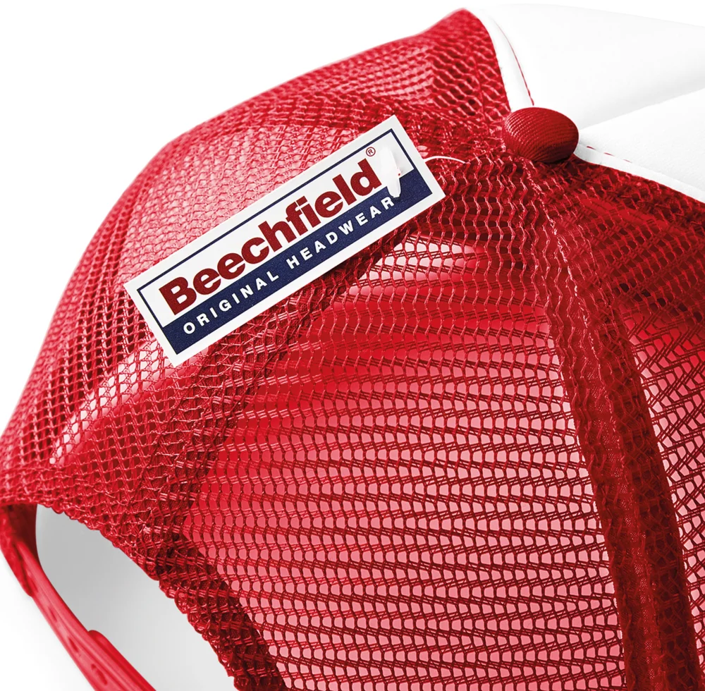 Kinder 5 Panel Polyester Mesh Kappe