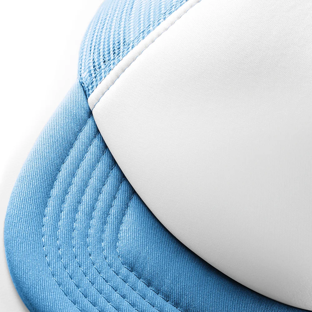 Kinder 5 Panel Polyester Mesh Kappe