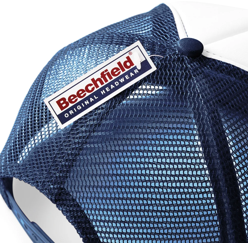 Kinder 5 Panel Polyester Mesh Kappe
