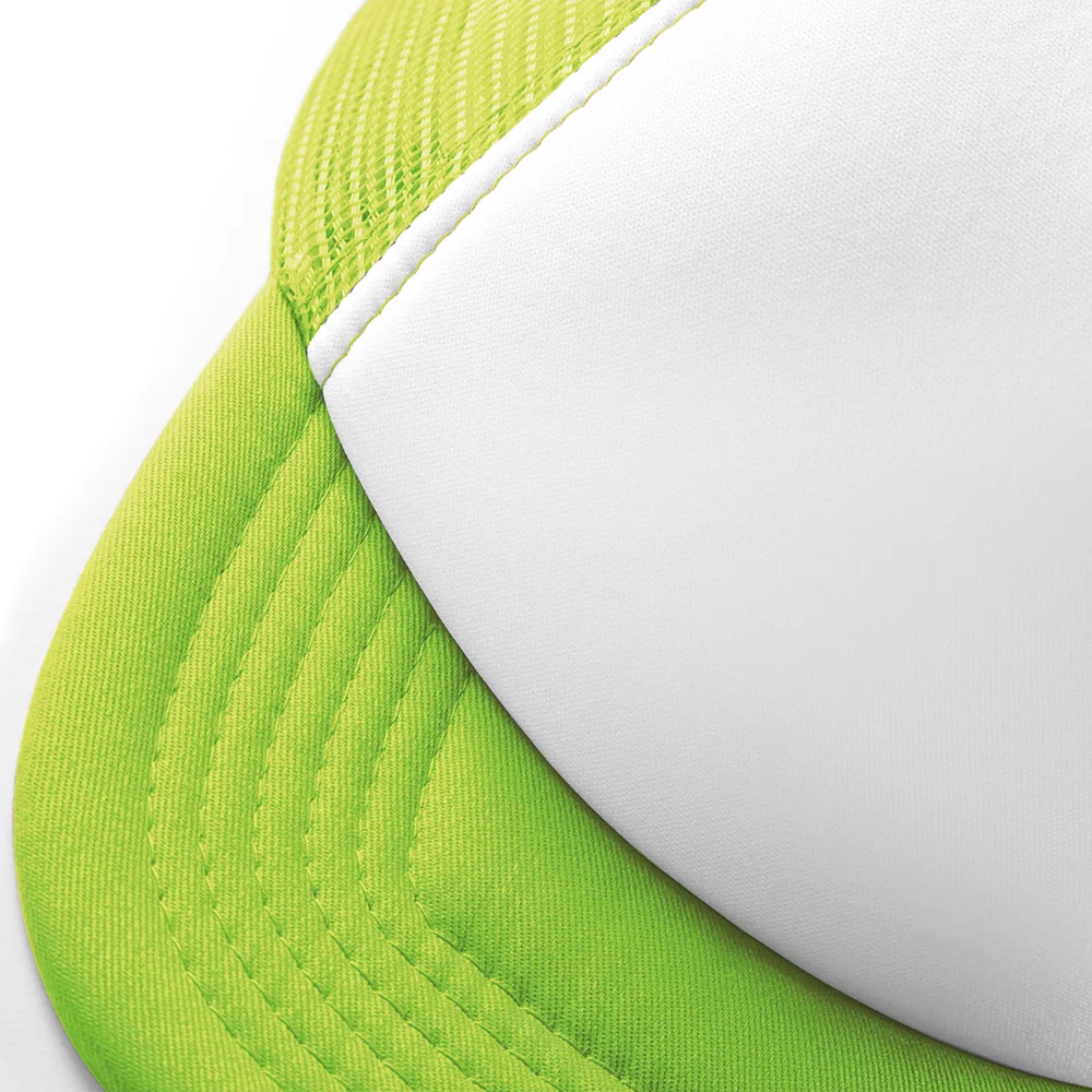 Kinder 5 Panel Polyester Mesh Kappe
