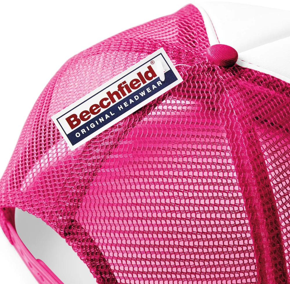 Kinder 5 Panel Polyester Mesh Kappe