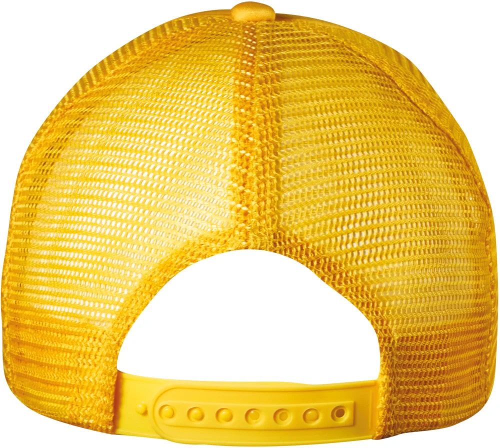 Kinder 5 Panel Polyester Mesh Kappe