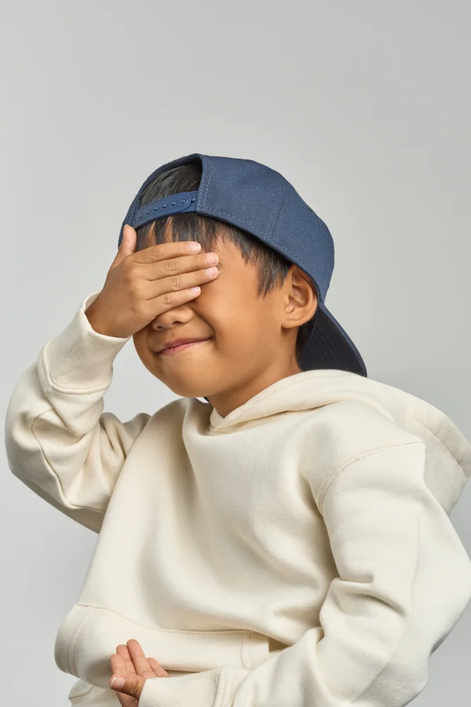 Kinder 6 Panel Baseball Kappe