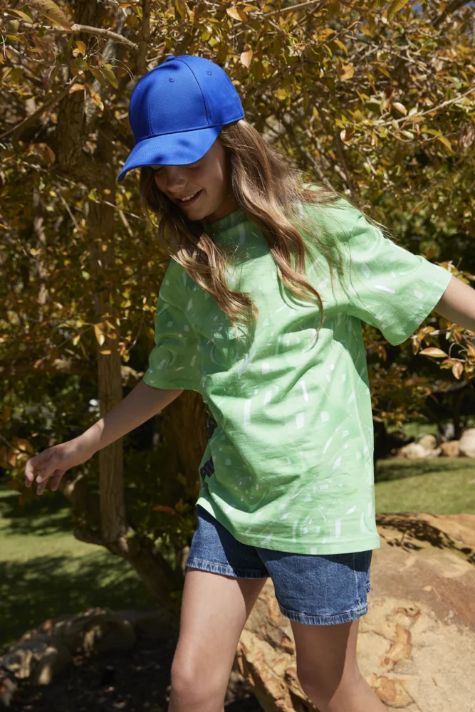 Kinder 6 Panel EarthAware® Kappe