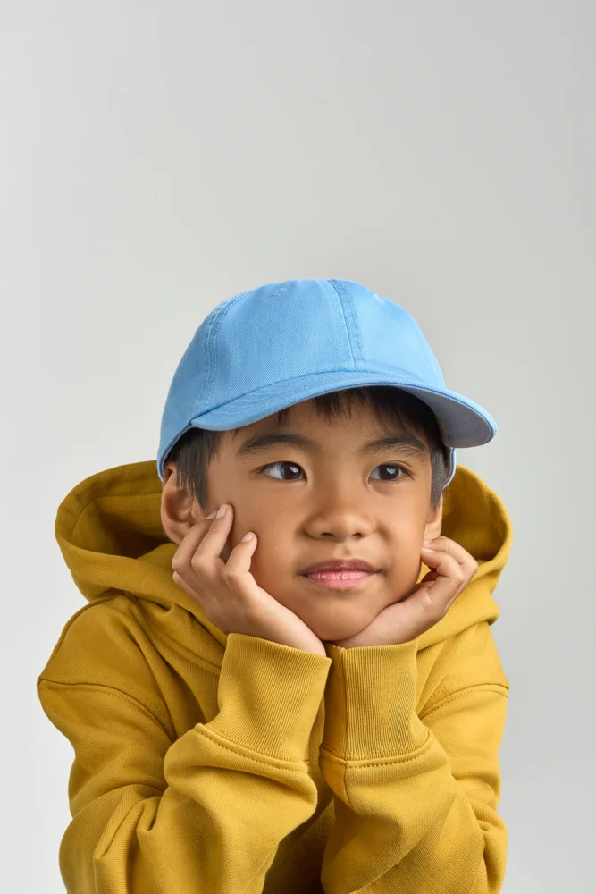 Kinder 6 Panel Kappe