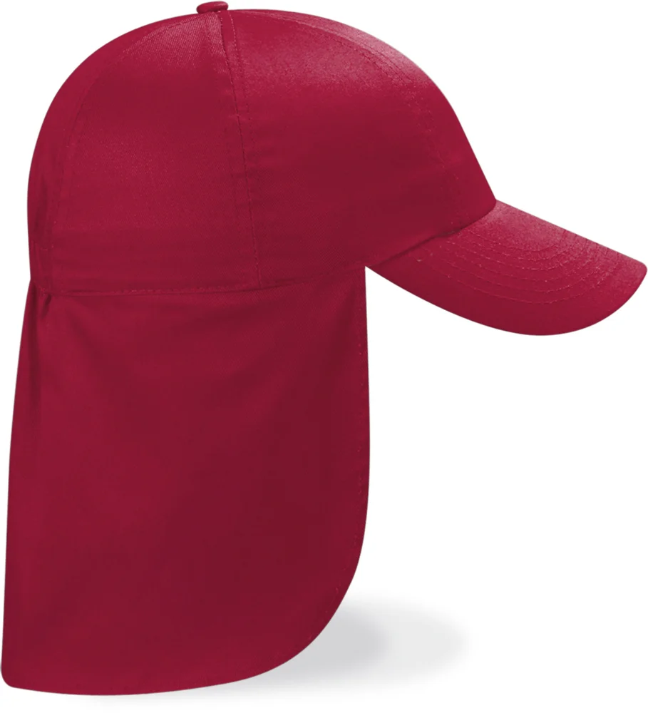 Kinder 6 Panel Kappe "Legionnaire Style"