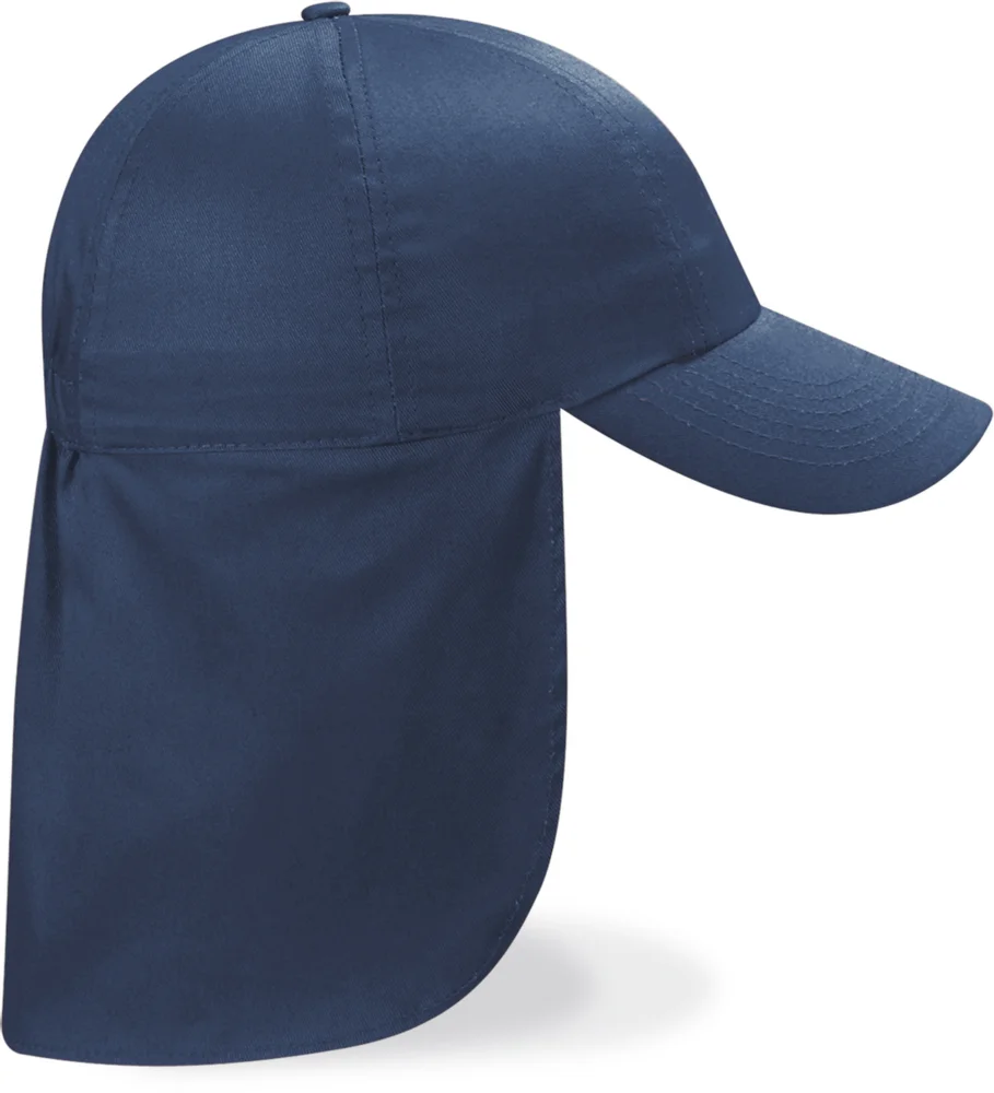 Kinder 6 Panel Kappe "Legionnaire Style"