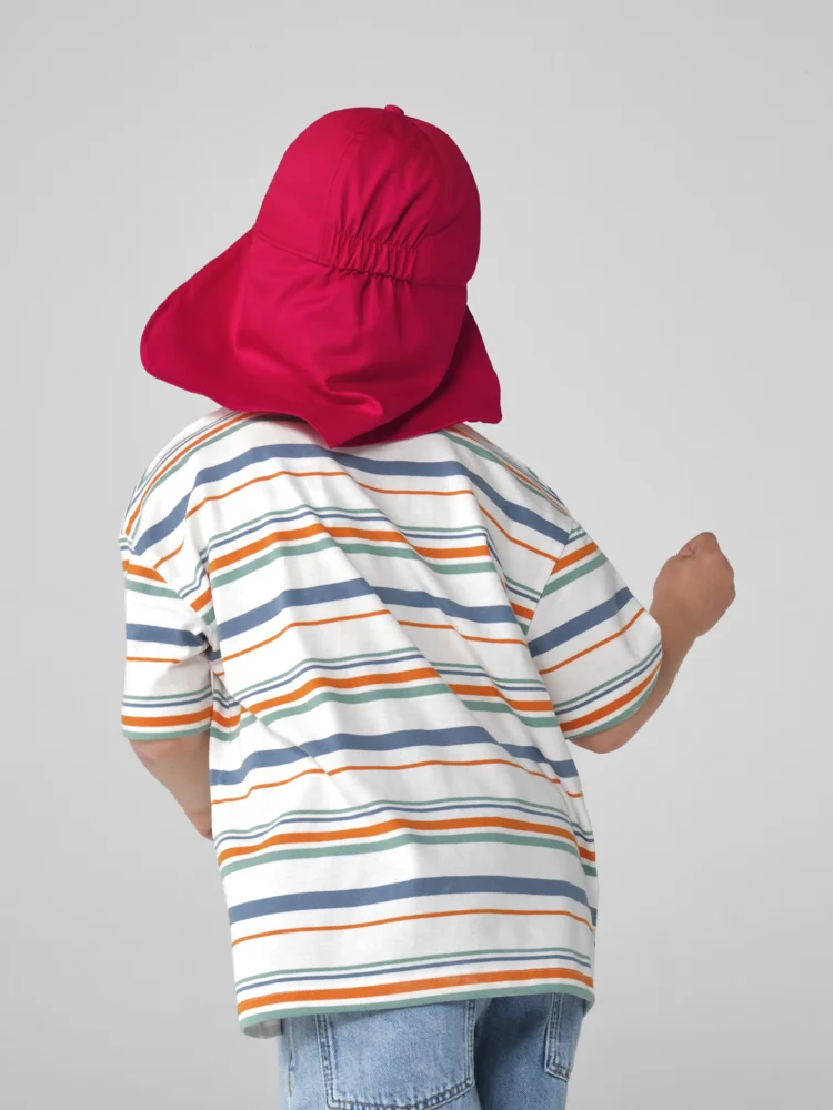 Kinder 6 Panel Kappe "Legionnaire Style"