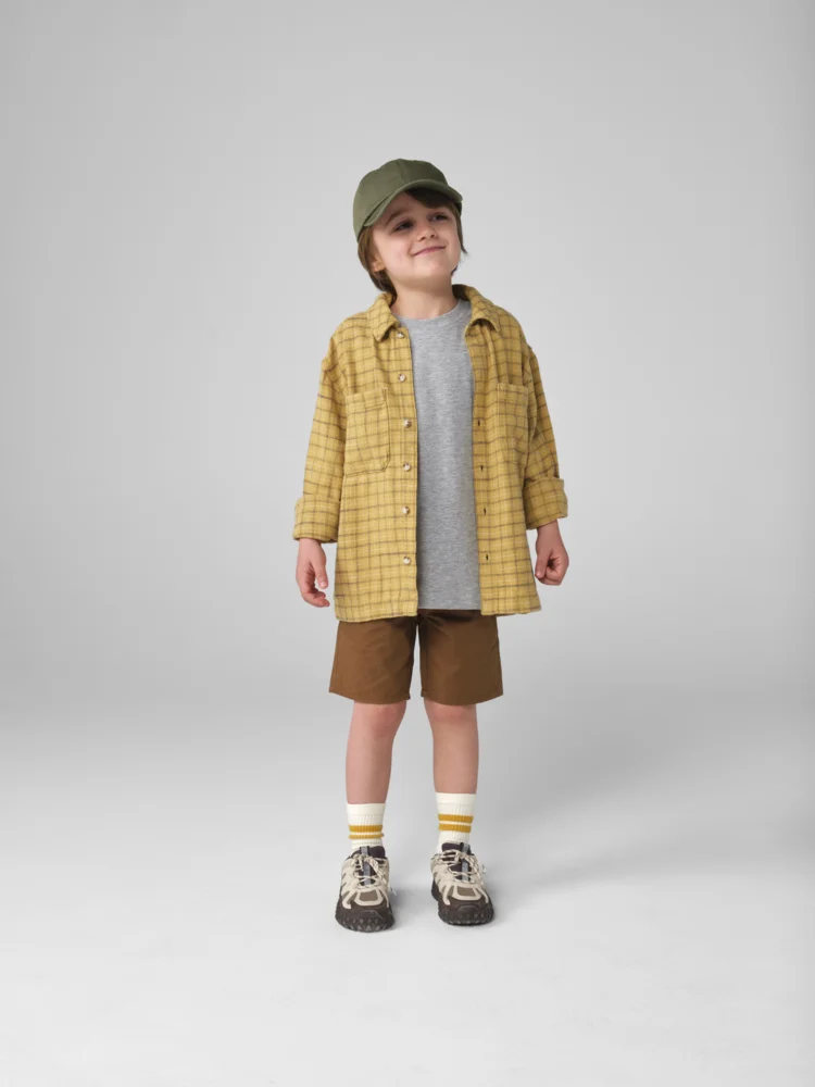 Kinder 6 Panel Niedrigprofil Kappe