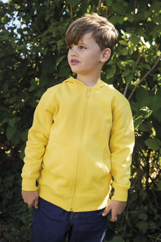 Kinder Bio Kapuzen Sweatjacke