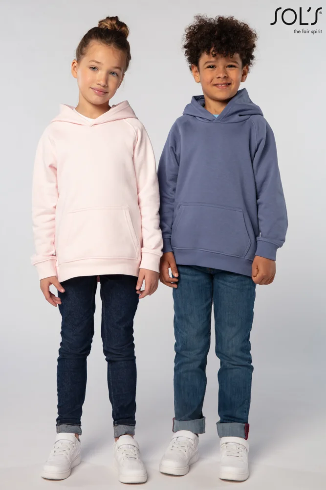 Kinder Bio Raglan Kapuzen Sweater