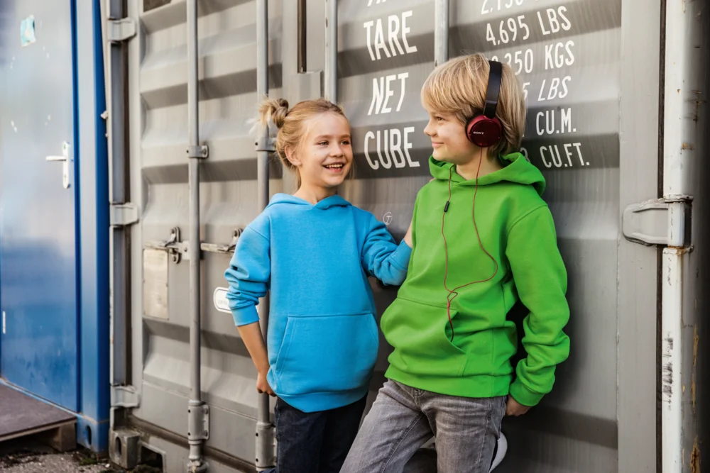 Kinder Kapuzen Sweater