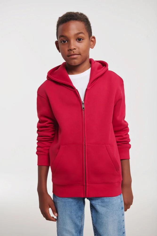 Kids hooded sweat jacket "Authentic"
