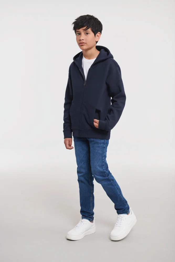 Kids hooded sweat jacket "Authentic"