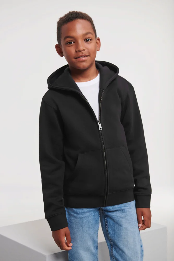 Kids hooded sweat jacket "Authentic"