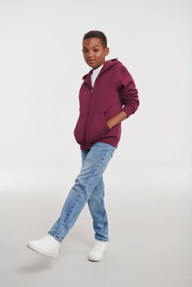 Kids hooded sweat jacket "Authentic"