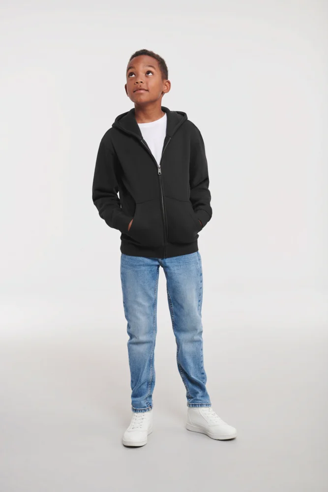 Kids hooded sweat jacket "Authentic"