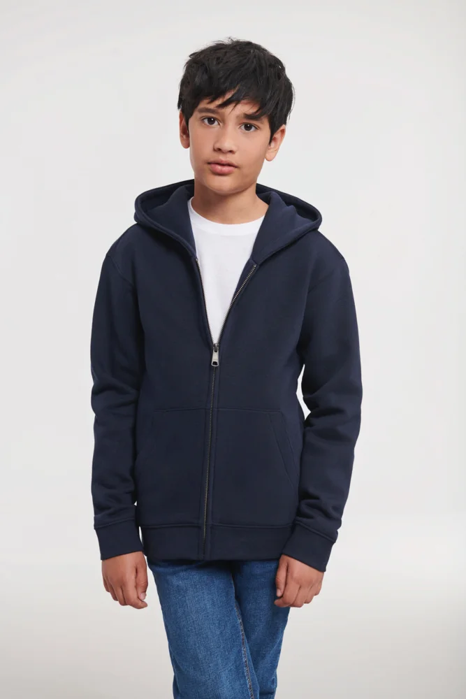 Kids hooded sweat jacket "Authentic"