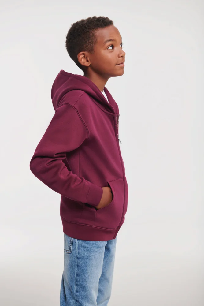 Kids hooded sweat jacket "Authentic"
