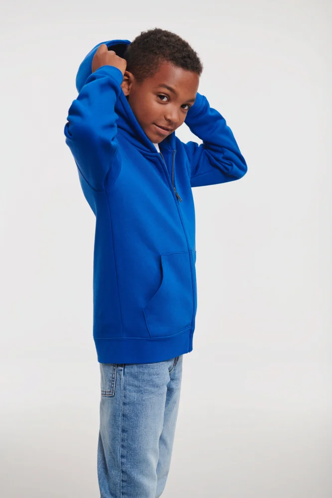 Kids hooded sweat jacket "Authentic"