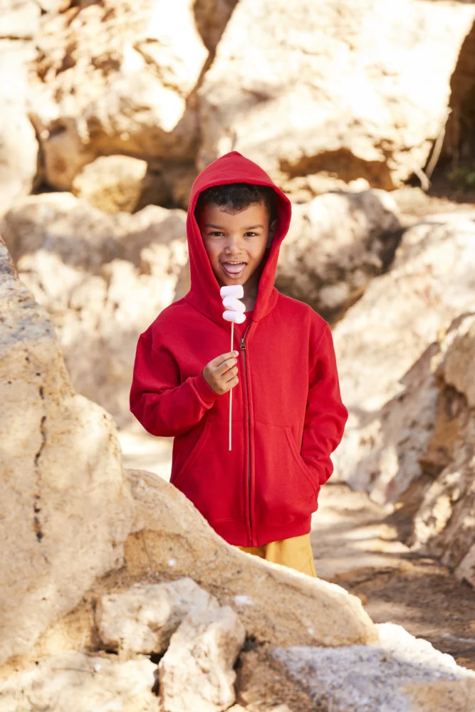 Kinder Kapuzen Sweatjacke