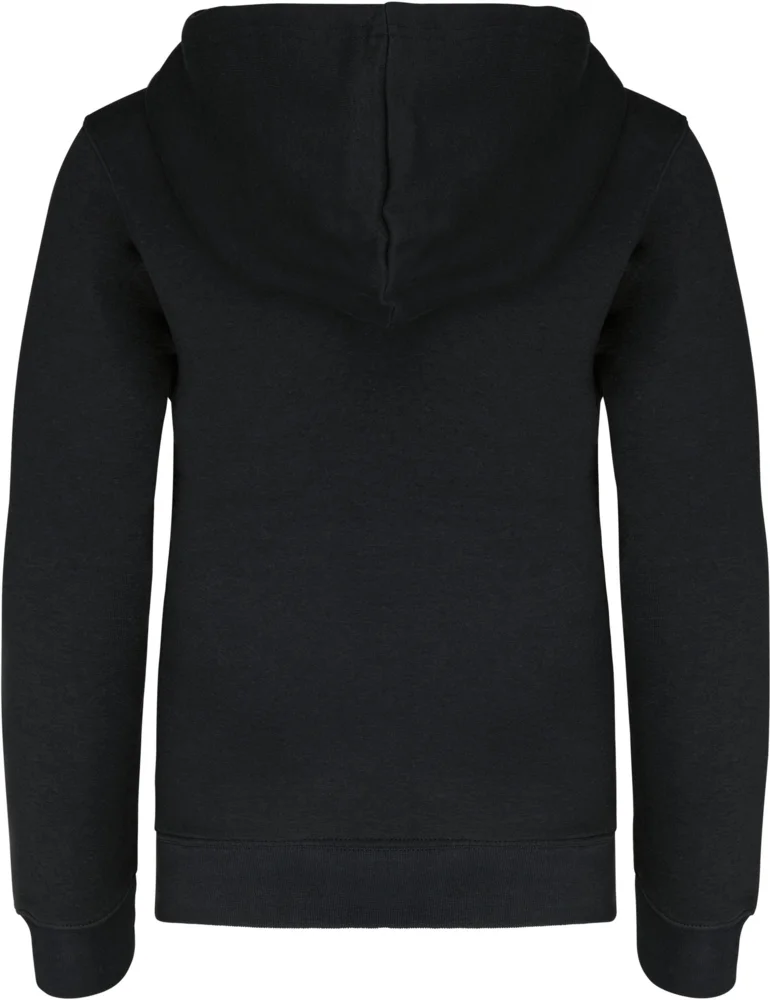 Kids' Contrast Hooded Sweater