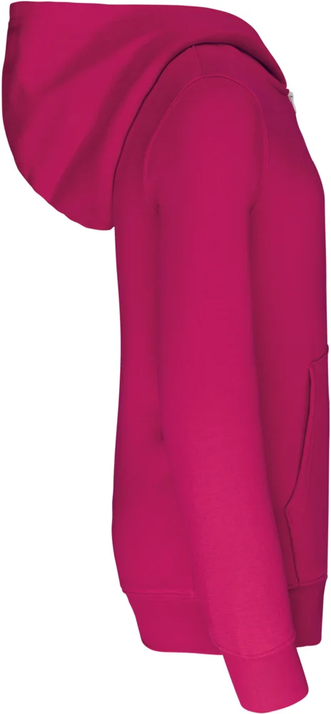 Kids' Contrast Hooded Sweater