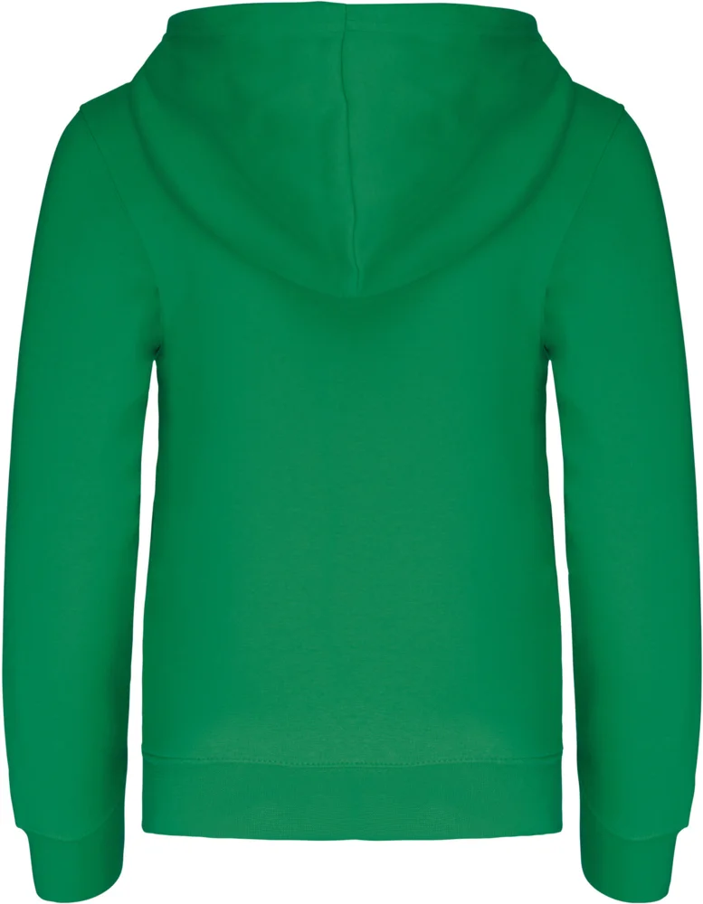 Kids' Contrast Hooded Sweater