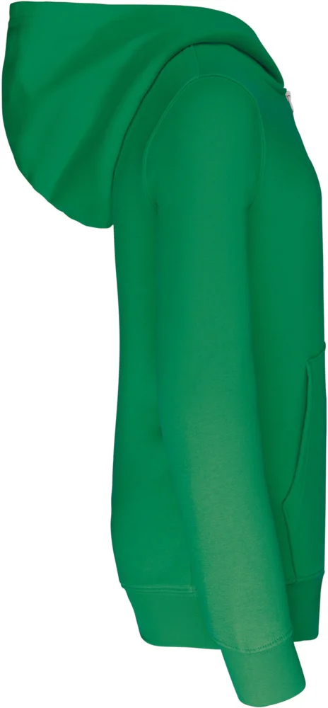 Kids' Contrast Hooded Sweater