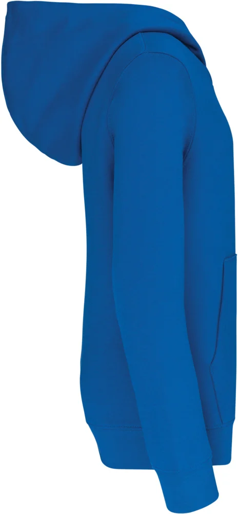 Kids' Contrast Hooded Sweater