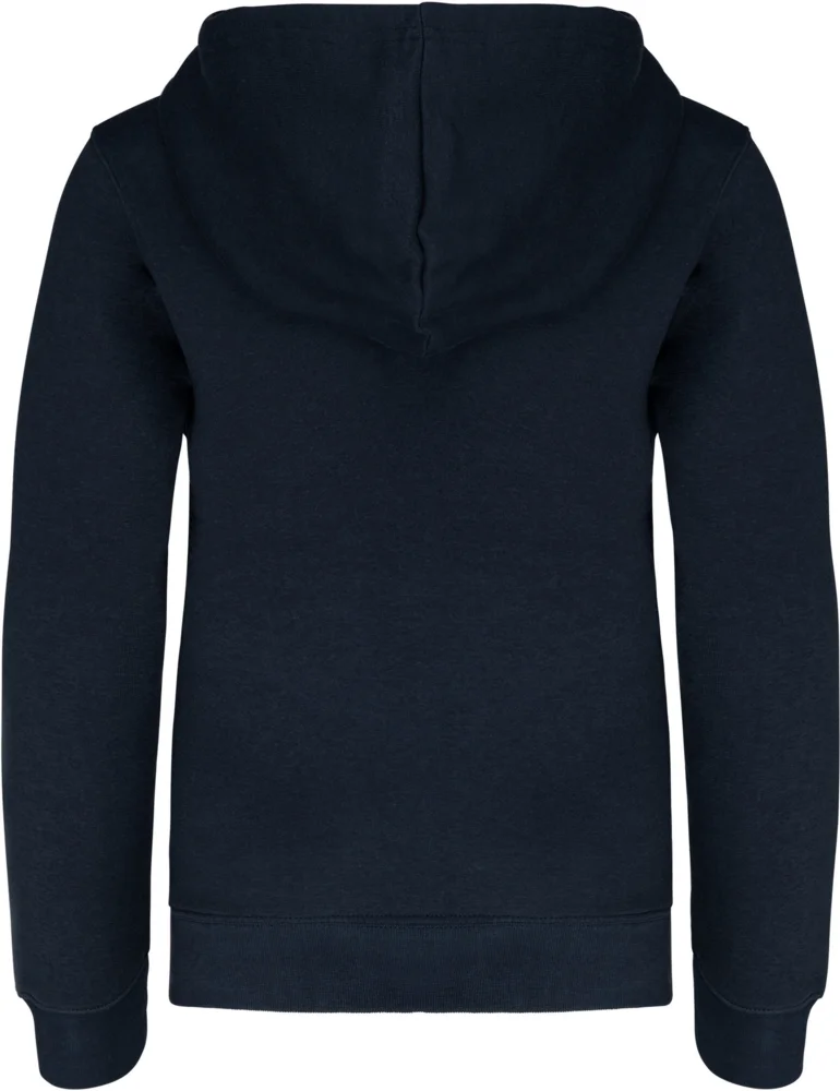 Kids' Contrast Hooded Sweater