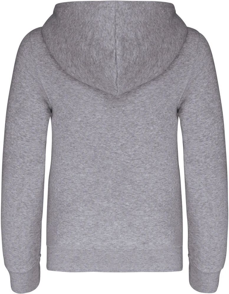 Kids' Contrast Hooded Sweater