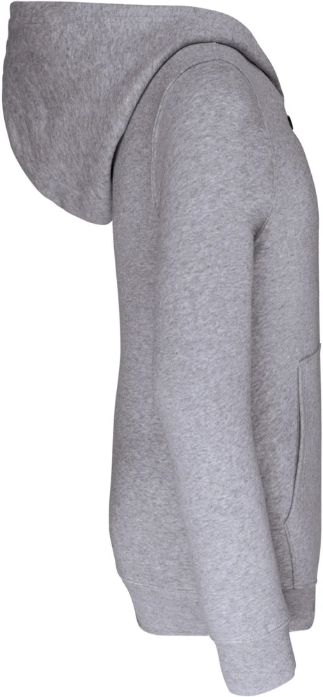 Kids' Contrast Hooded Sweater