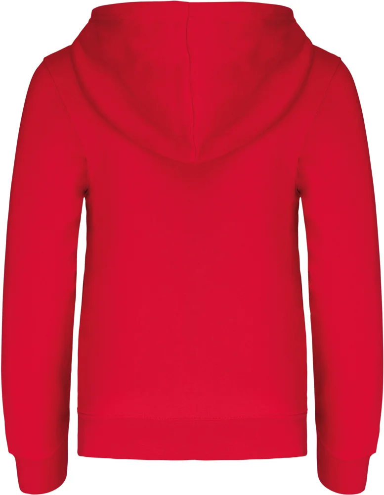 Kids' Contrast Hooded Sweater