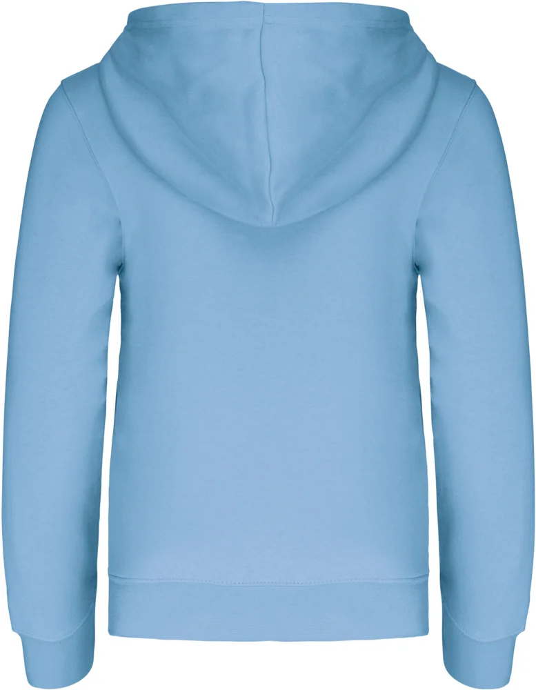 Kids' Contrast Hooded Sweater