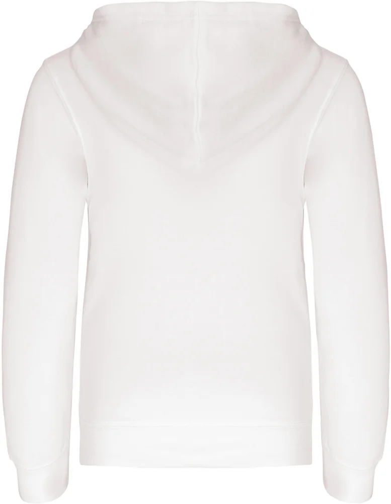 Kids' Contrast Hooded Sweater